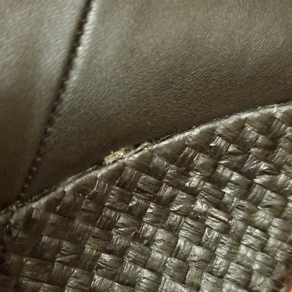 Fergalicious Black Wedge Peep-Toe Shoes - Picture 11 of 15